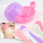 Beauty Salon Facial Mask Bowl Set with Spoon & Spatula, Face Mask Mixing Tool - Image 2